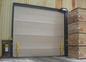 Heavy Duty Vertical Lift Fabric Door