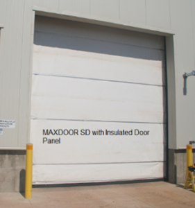 SD - Insulated Vertical Lifting Fabric Door