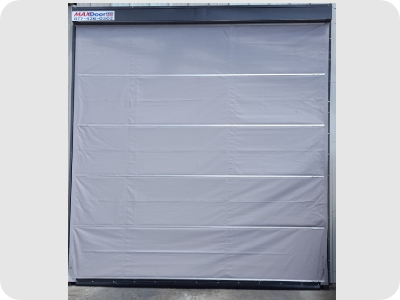 high speed vertical lift fabric door png